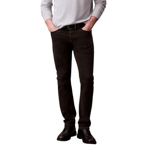 Calvin Klein Jeans Black Cotton Skinny Jeans - ClickThatClicks 