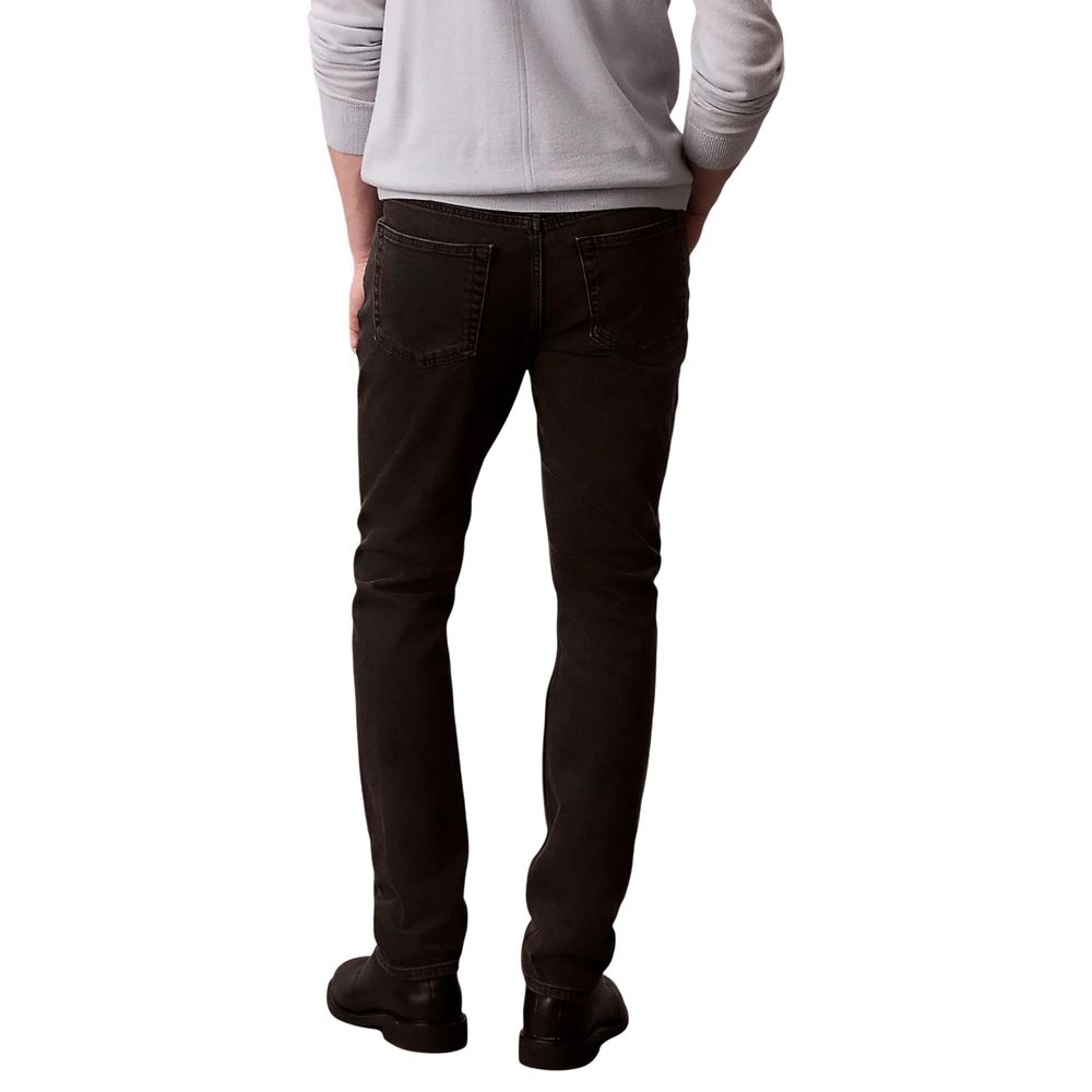 Calvin Klein Jeans Black Cotton Skinny Jeans - ClickThatClicks 