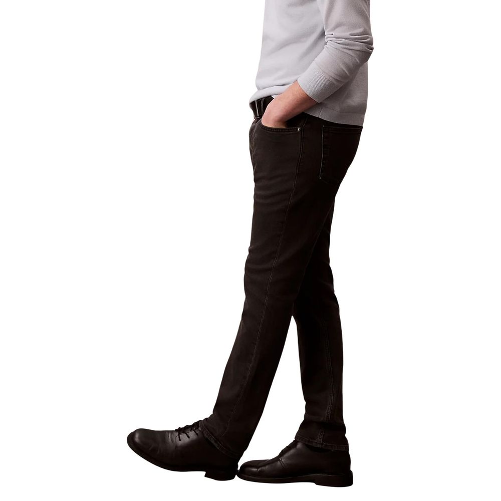Calvin Klein Jeans Black Cotton Skinny Jeans - ClickThatClicks 