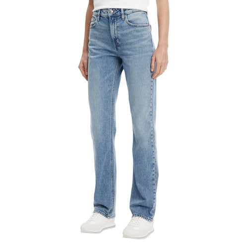 Calvin Klein Jeans Blue Recycled Cotton Mom Jeans - ClickThatClicks 