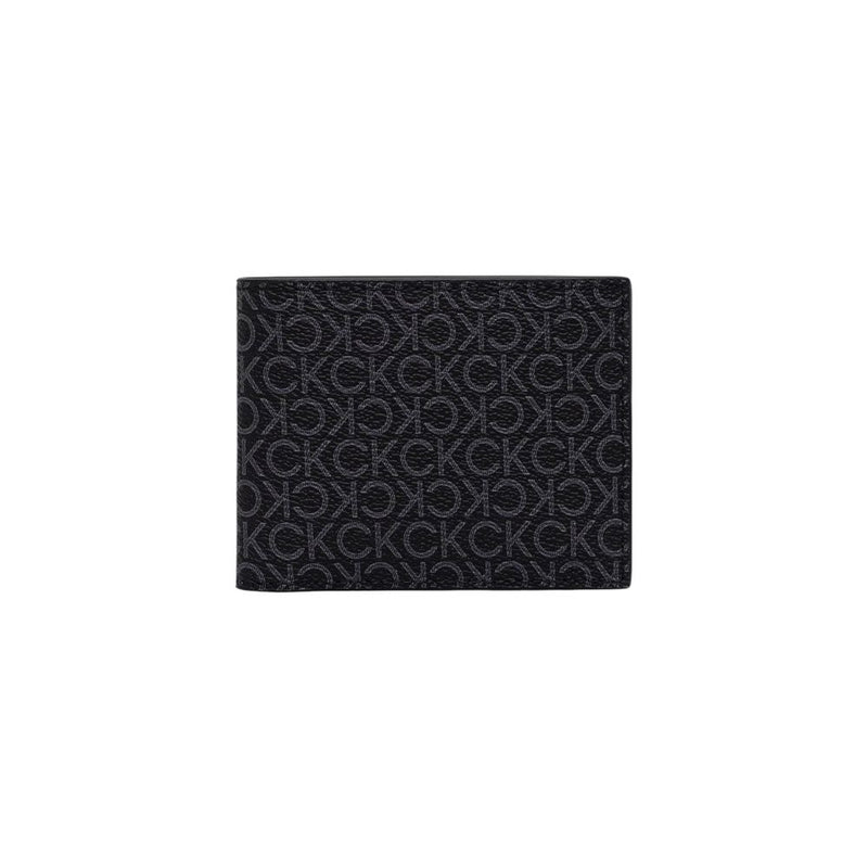 Calvin Klein Black Recycled Polyester Wallet - ClickThatClicks 
