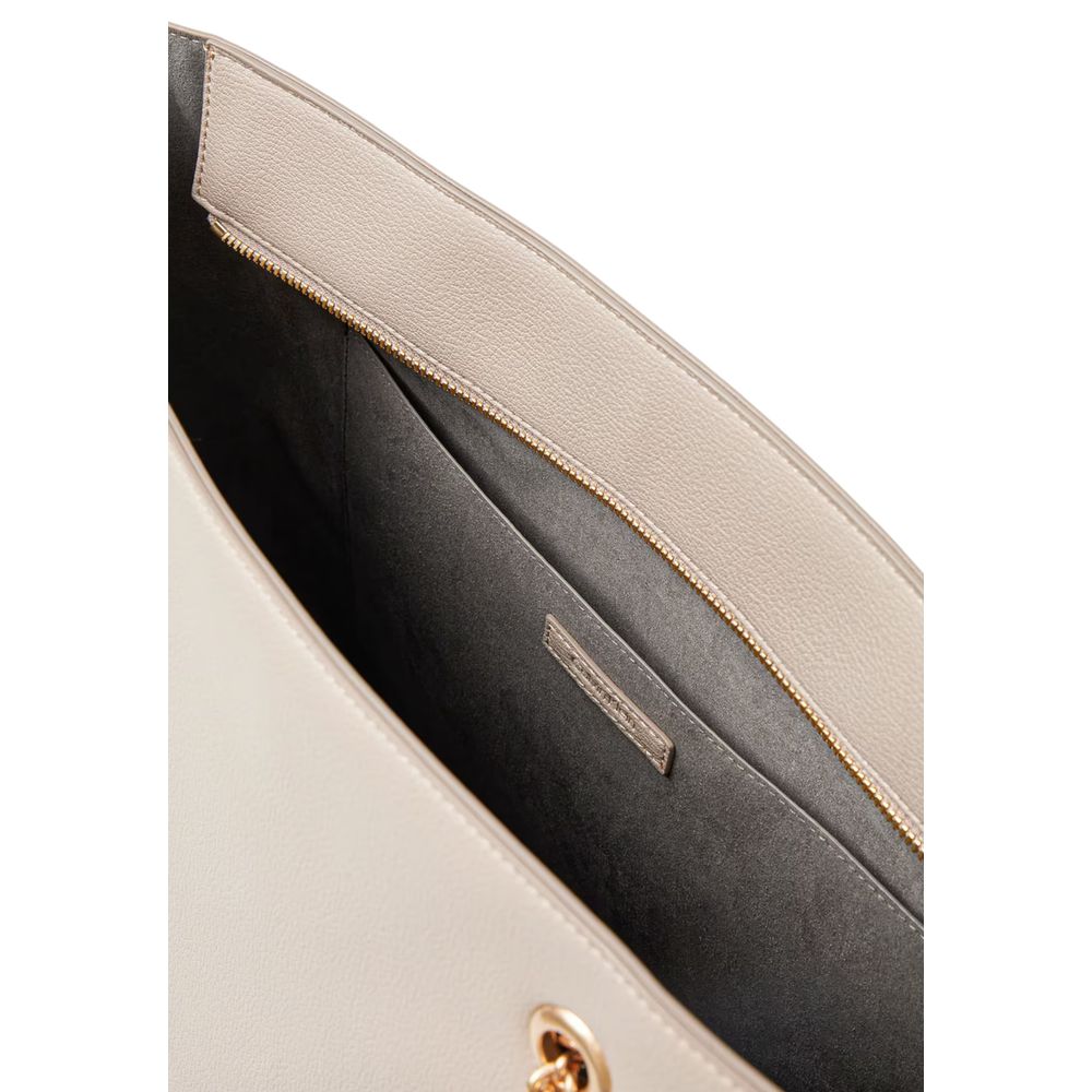 Calvin Klein Beige Polyethylene Handbag - ClickThatClicks 