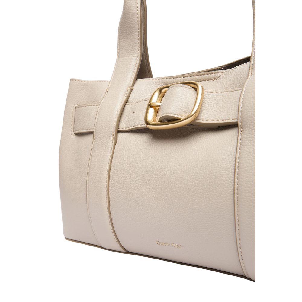 Calvin Klein Gray Polyethylene Handbag - ClickThatClicks 