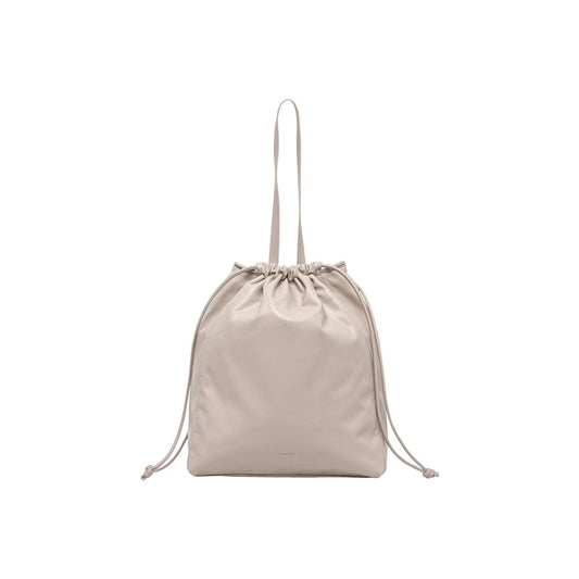 Calvin Klein Beige Polyethylene Handbag - ClickThatClicks 