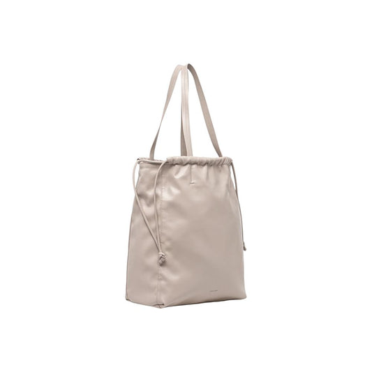 Calvin Klein Beige Polyethylene Handbag - ClickThatClicks 