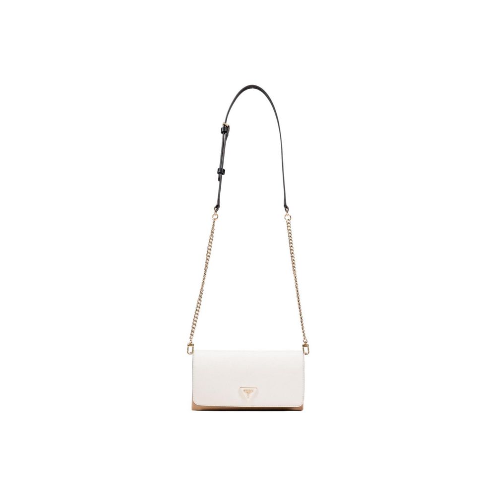 Guess Beige Polyethylene Clutch Bag - ClickThatClicks 