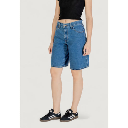 Levi's Blue Cotton Shorts - ClickThatClicks 