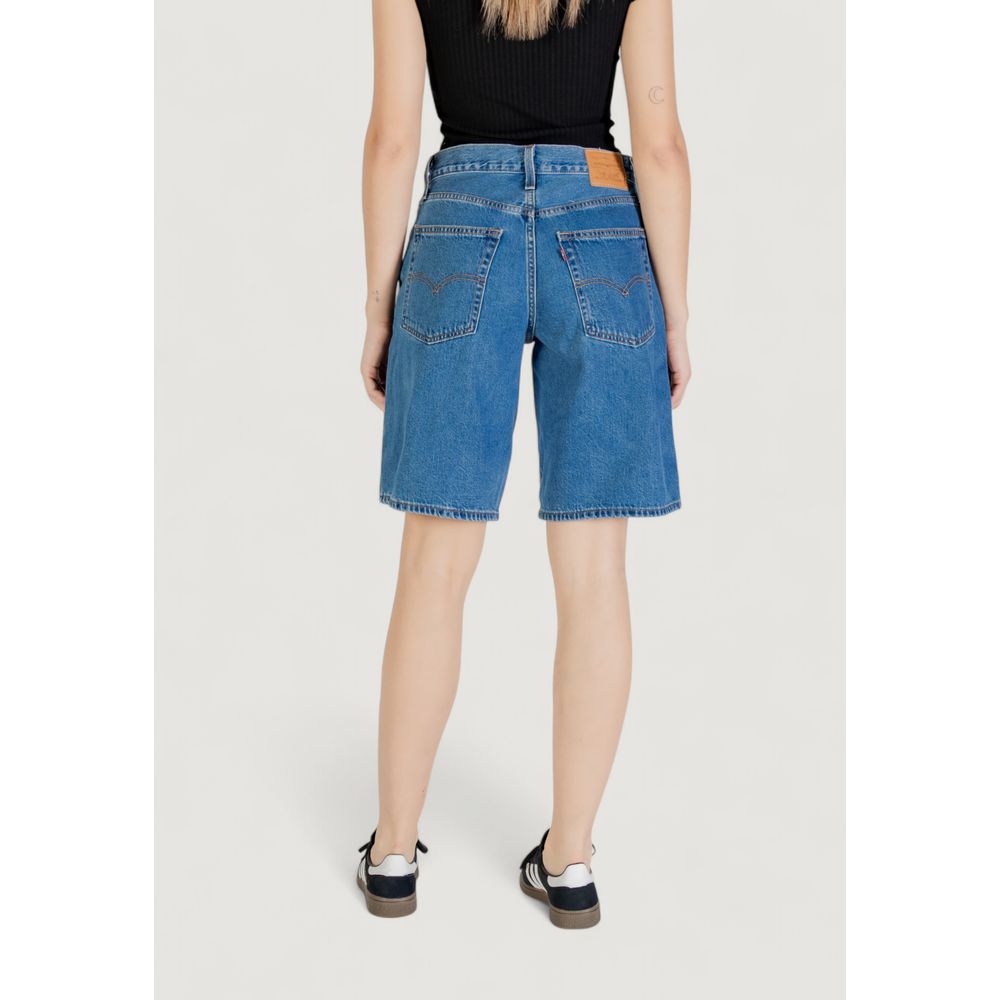 Levi's Blue Cotton Shorts - ClickThatClicks 