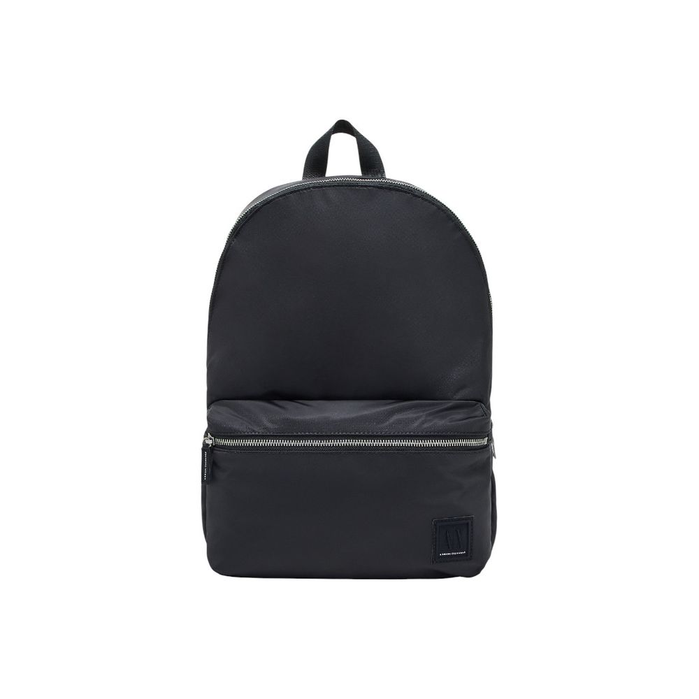 Armani Exchange Black Polyamide Backpack - ClickThatClicks 
