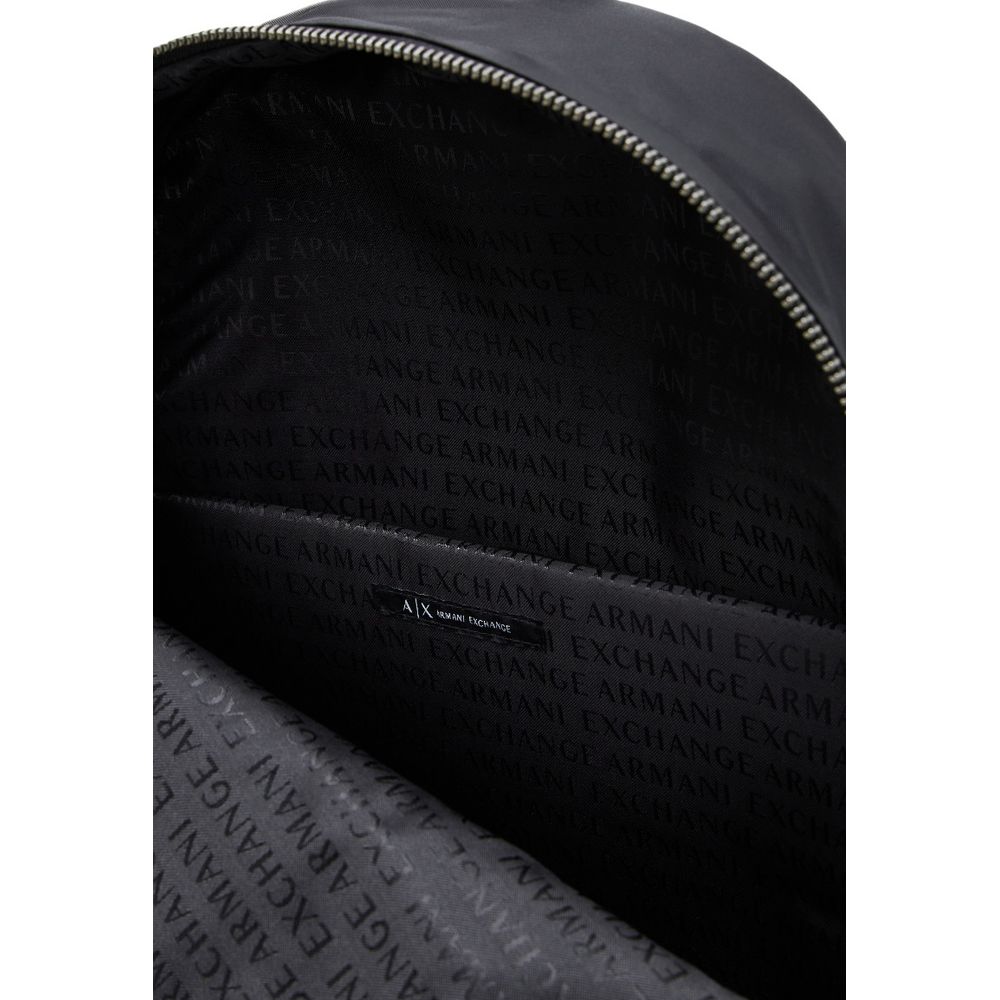 Armani Exchange Black Polyamide Backpack - ClickThatClicks 