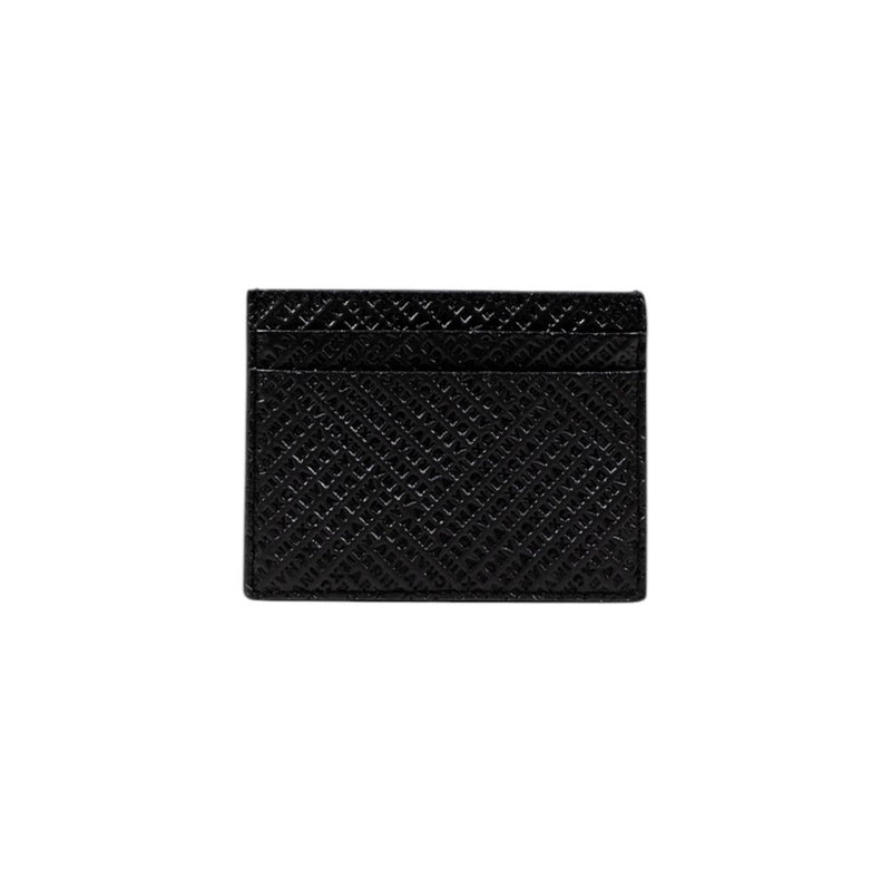 Armani Exchange Black Leather Cardholder - ClickThatClicks 
