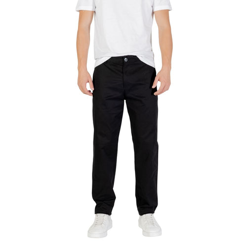 Armani Exchange Black Cotton Skinny Pants - ClickThatClicks 