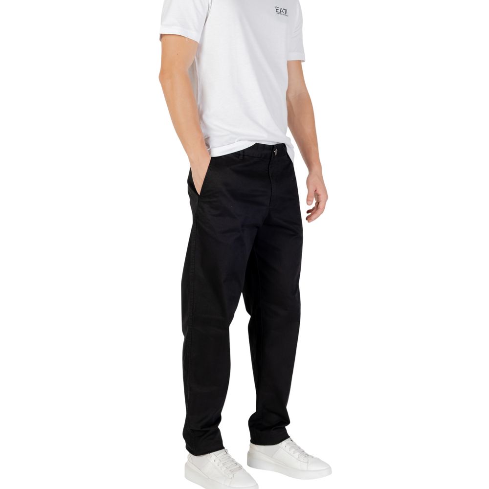 Armani Exchange Black Cotton Skinny Pants - ClickThatClicks 