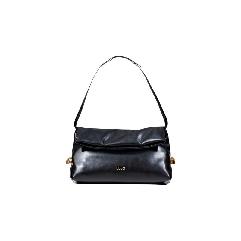 Liu Jo Black Polyethylene Clutch Bag