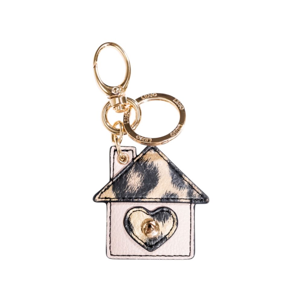 Liu Jo Gold Polyethylene Keychain - ClickThatClicks 