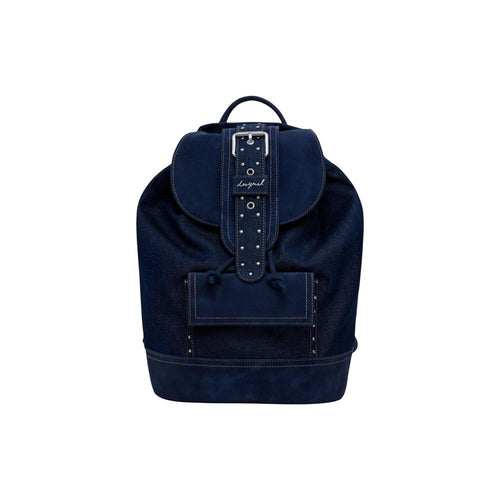 Desigual Blue Polyethylene Backpack - ClickThatClicks 