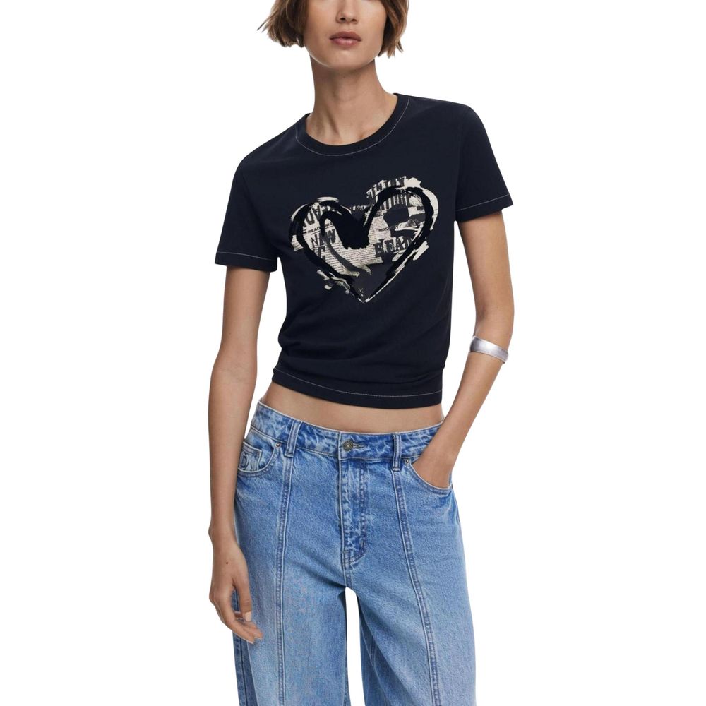 Desigual Black Cotton Sportswear - ClickThatClicks 