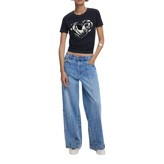 Desigual Black Cotton Sportswear - ClickThatClicks 