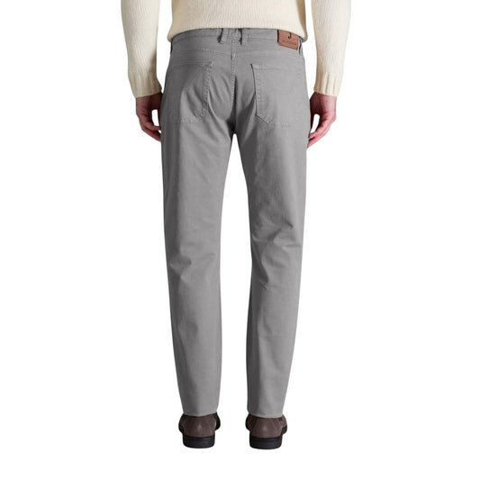 Jeckerson Gray Cotton Skinny Pants - ClickThatClicks 