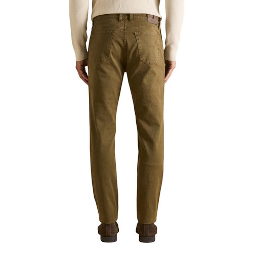 Jeckerson Brown Cotton Skinny Jeans - ClickThatClicks 