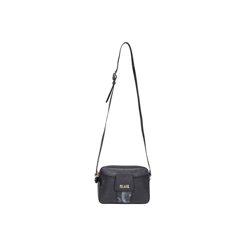 Alviero Martini Prima Classe Black Pvc Handbag - ClickThatClicks 