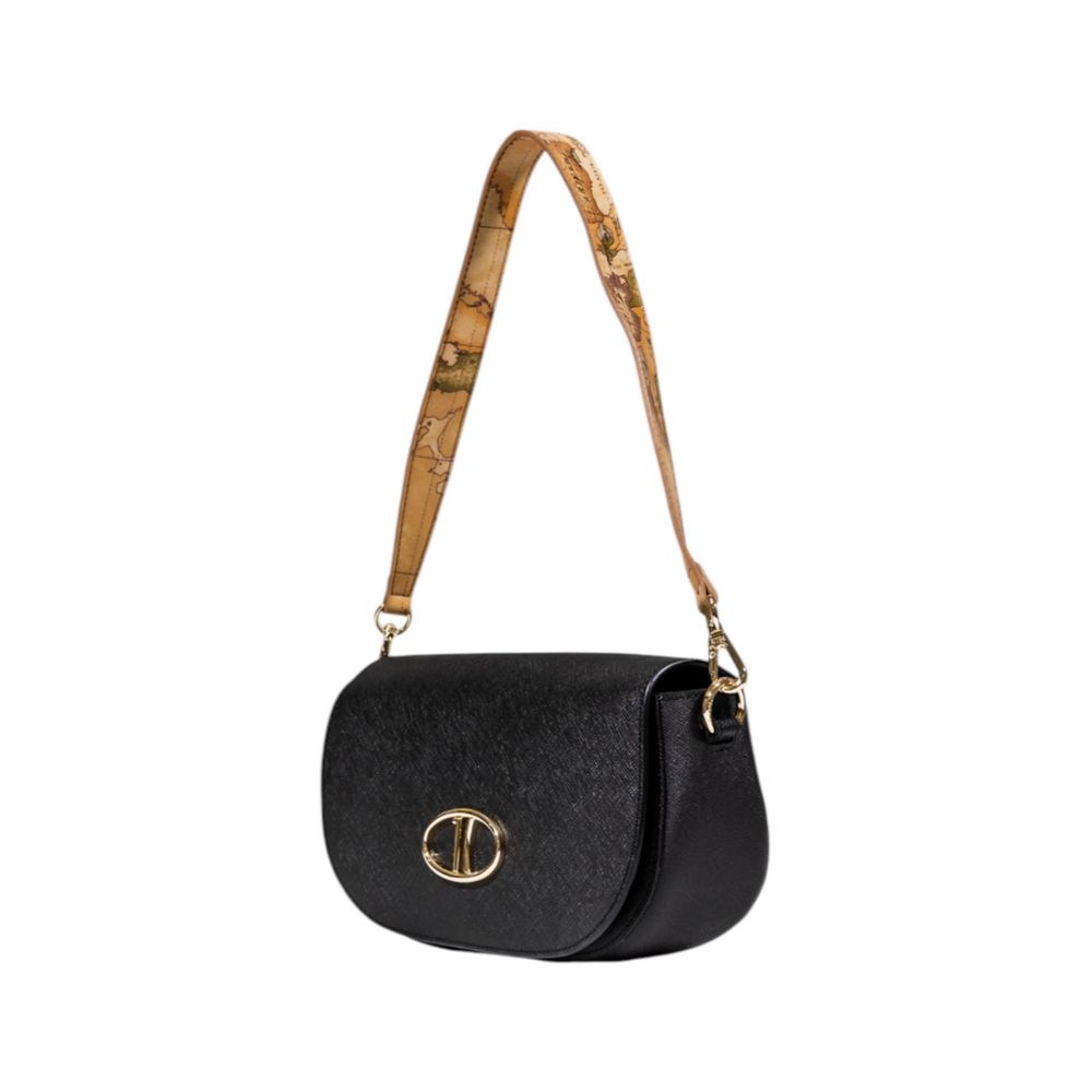 Alviero Martini Prima Classe Black Pvc Handbag - ClickThatClicks 