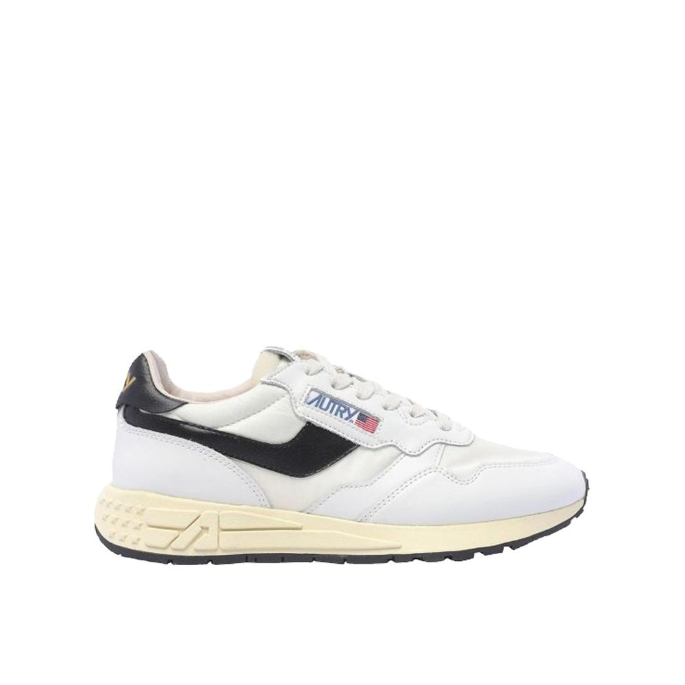 Autry White Leather Low Top Sneakers - ClickThatClicks 