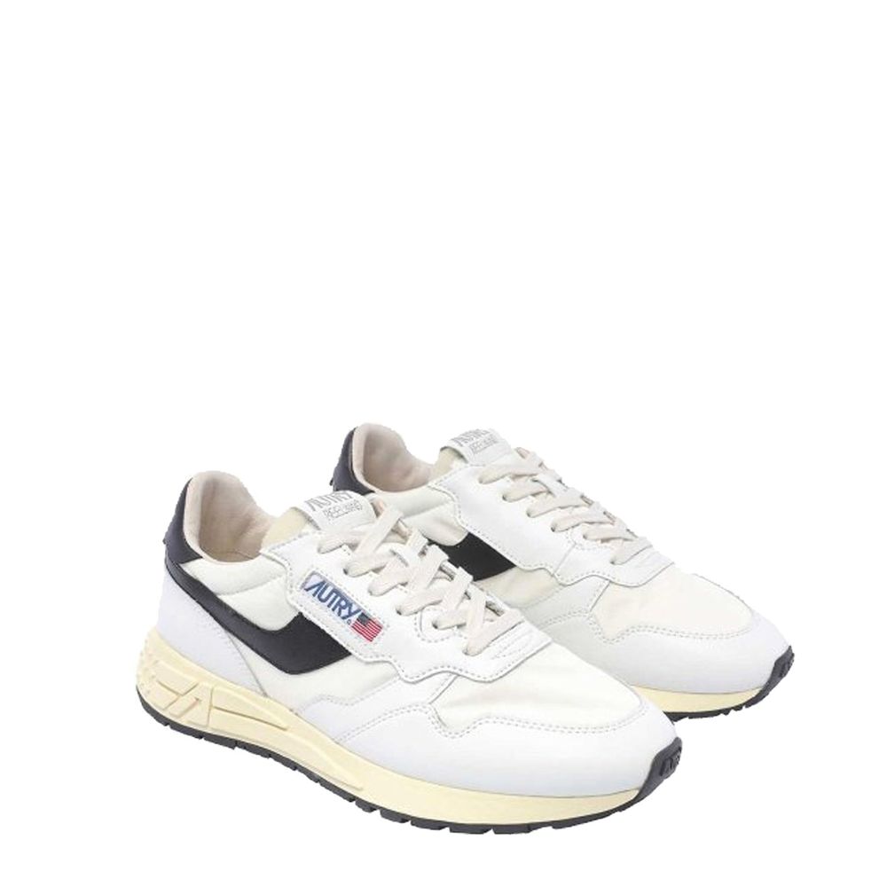 Autry White Leather Low Top Sneakers - ClickThatClicks 