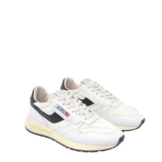 Autry White Leather Low Top Sneakers - ClickThatClicks 