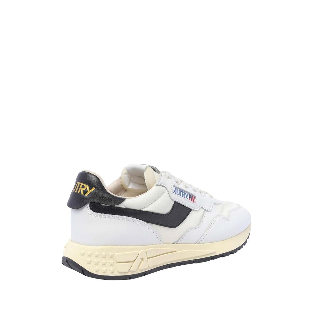 Autry White Leather Low Top Sneakers - ClickThatClicks 
