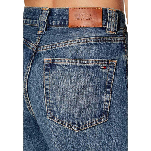 Tommy Hilfiger Blue Recycled Cotton Relaxed Fit Jeans - ClickThatClicks 