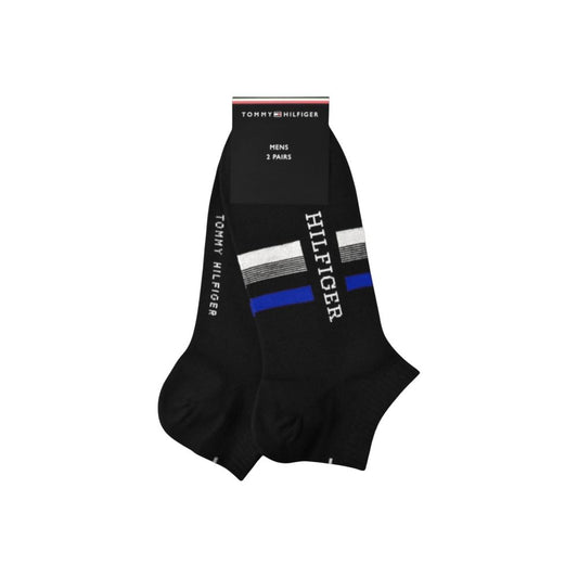 Tommy Hilfiger Black Cotton Socks - ClickThatClicks 
