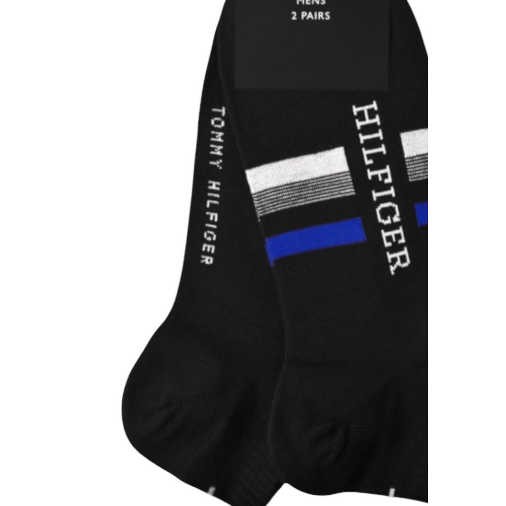 Tommy Hilfiger Black Cotton Socks - ClickThatClicks 
