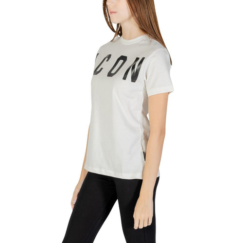 Icon Cream Cotton T-Shirt - ClickThatClicks 