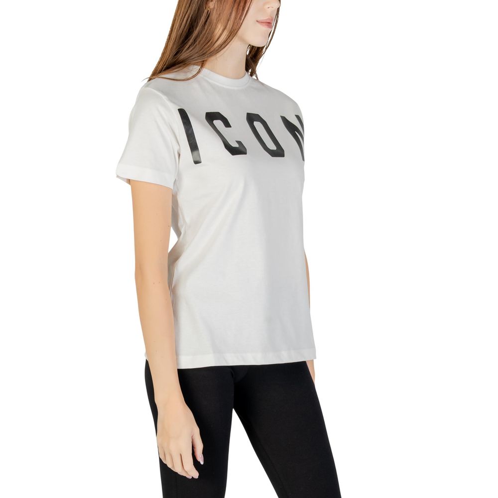 Icon Cream Cotton T-Shirt - ClickThatClicks 