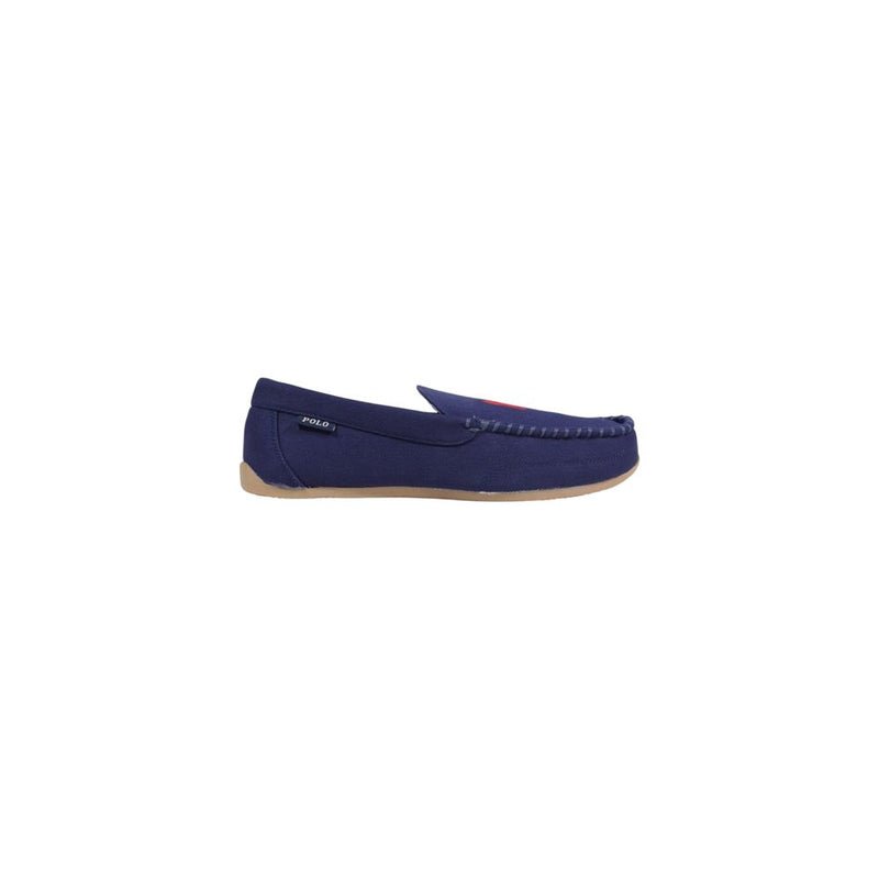 Ralph Lauren Blue Textile Slippers - ClickThatClicks 