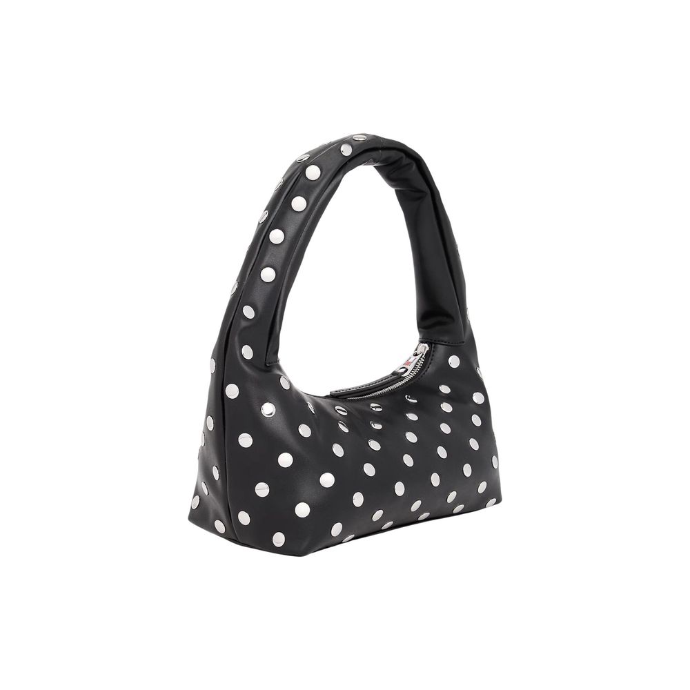 Tommy Hilfiger Jeans Black Polyethylene Handbag - ClickThatClicks 