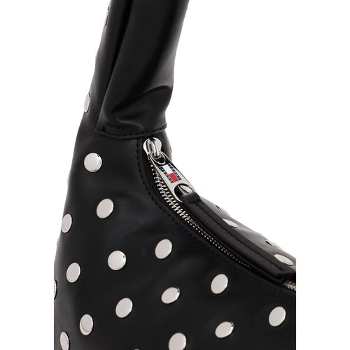 Tommy Hilfiger Jeans Black Polyethylene Handbag - ClickThatClicks 