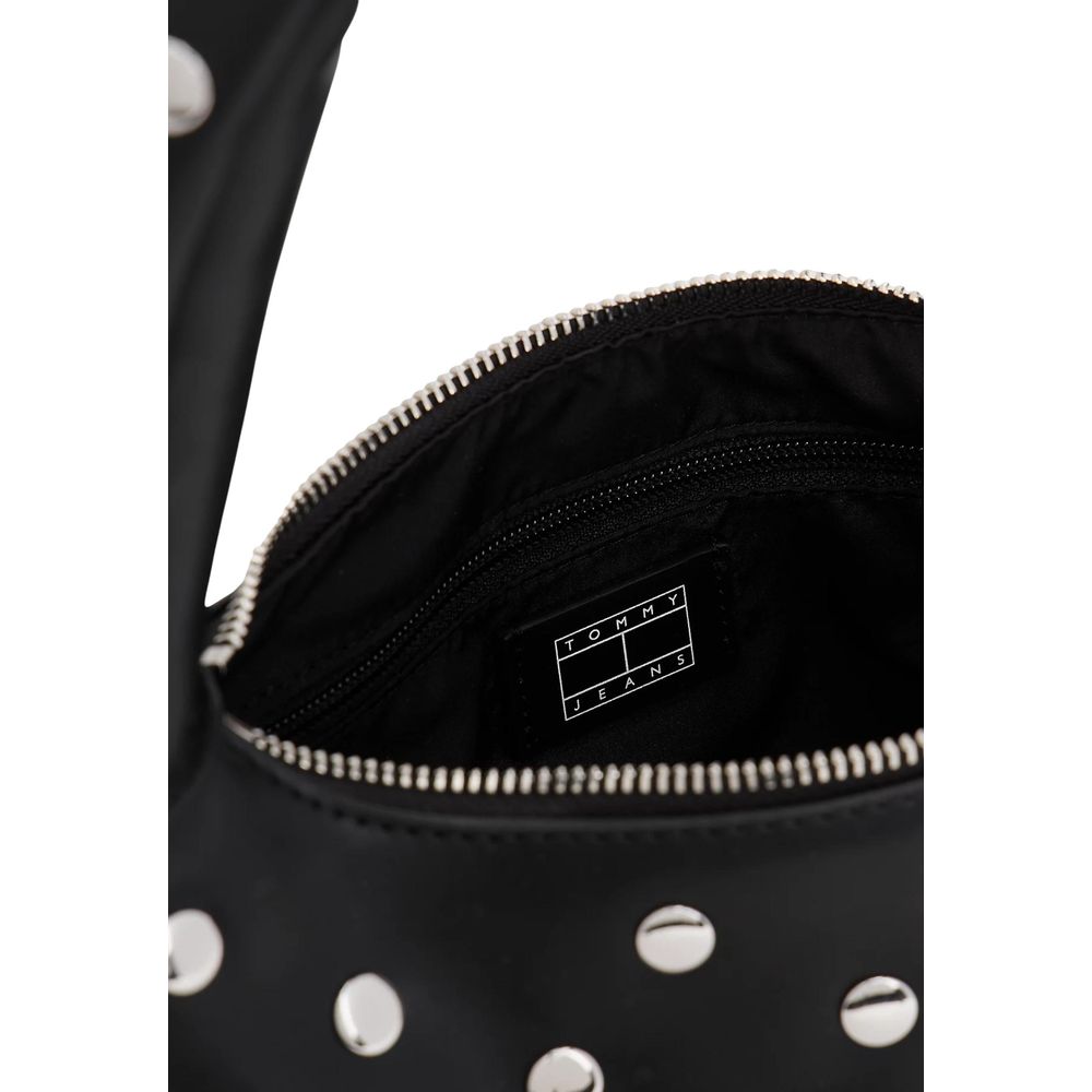 Tommy Hilfiger Jeans Black Polyethylene Handbag - ClickThatClicks 
