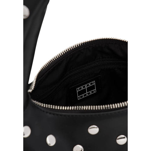 Tommy Hilfiger Jeans Black Polyethylene Handbag - ClickThatClicks 