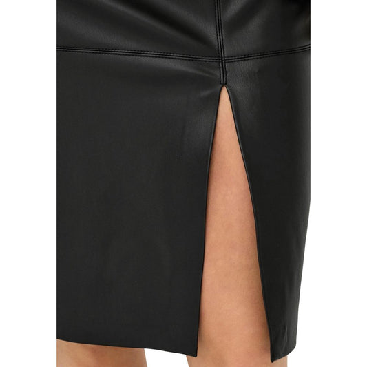 Only Black Polyester Long Skirt - ClickThatClicks 