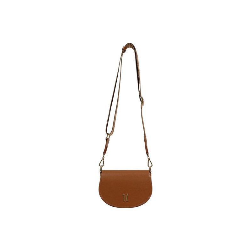 Alviero Martini Prima Classe Brown Leather Handbag - ClickThatClicks 