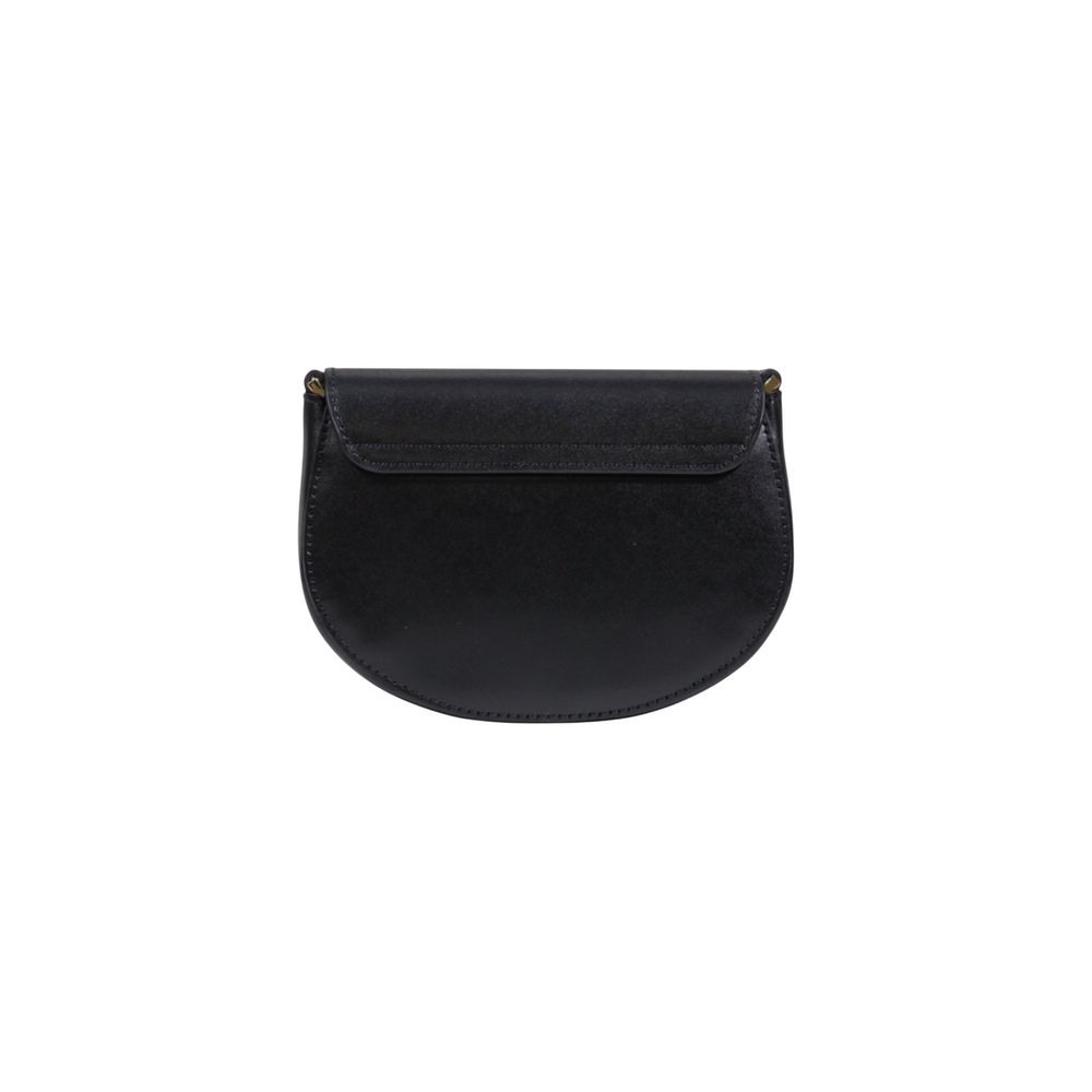 Alviero Martini Prima Classe Black Leather Handbag - ClickThatClicks 