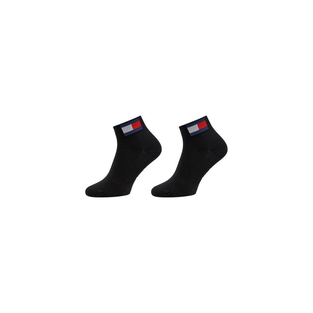 Tommy Hilfiger Jeans Black Cotton Socks - ClickThatClicks 