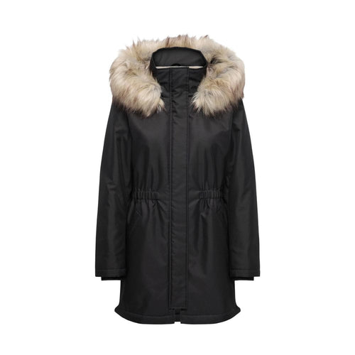 Only Black Recycled Polyester Parka - ClickThatClicks 