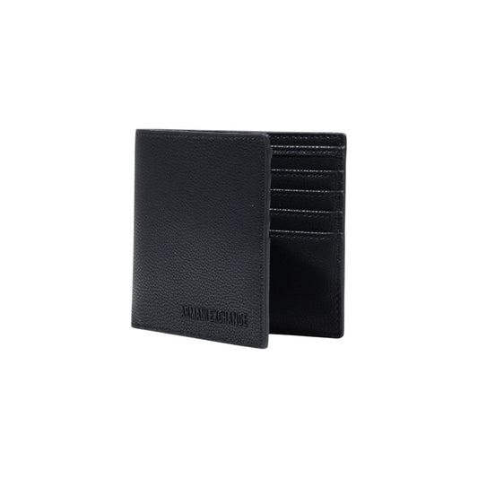 Armani Exchange Black Polyester Wallet - ClickThatClicks 