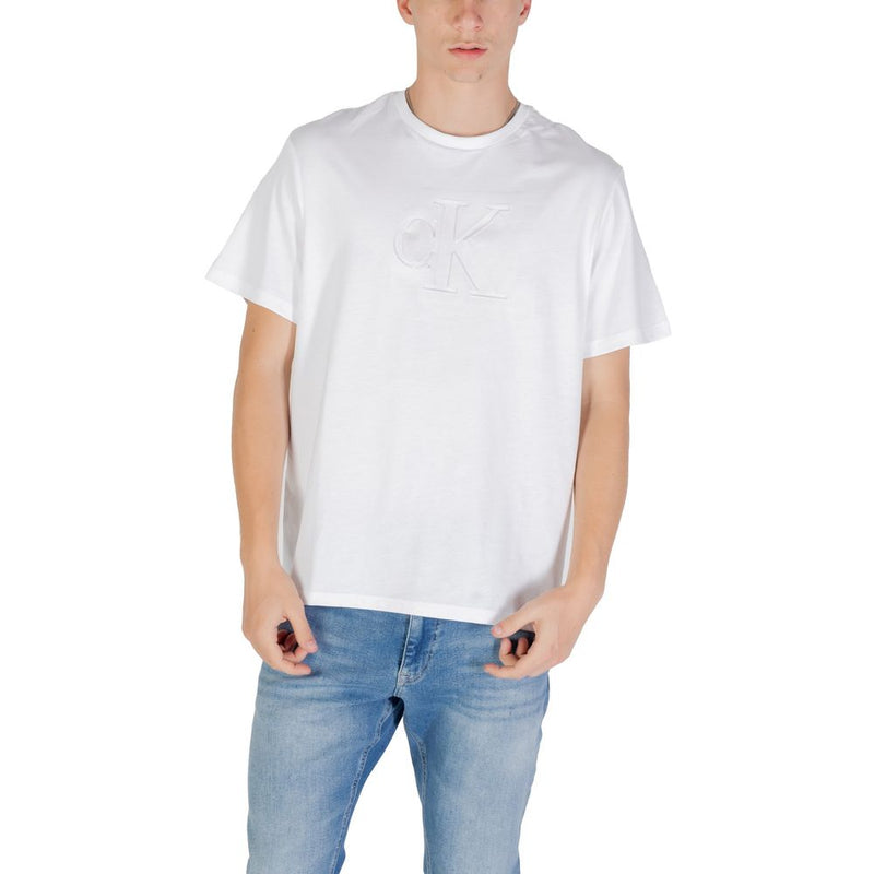 Calvin Klein Jeans White Cotton Sportswear - ClickThatClicks 