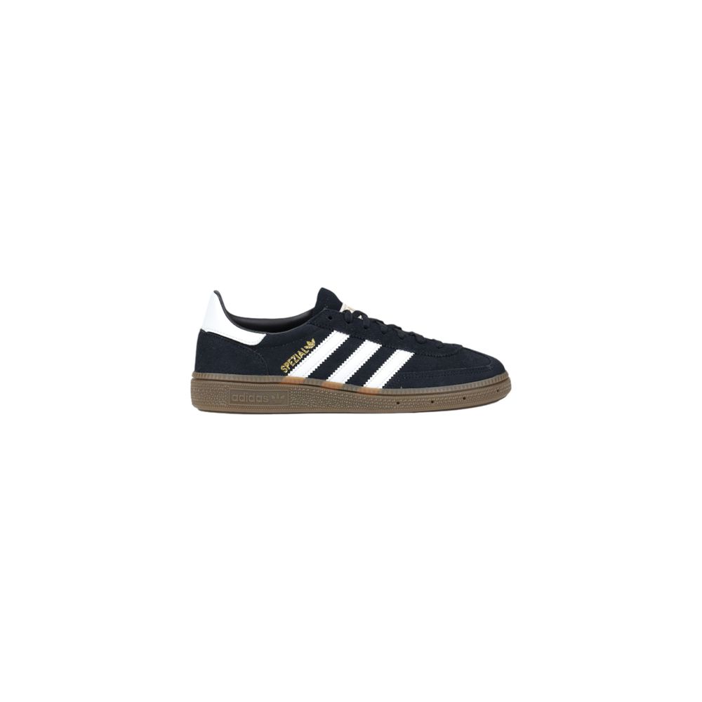 Adidas Originals Black Suede Leather Low Top Sneakers - ClickThatClicks 
