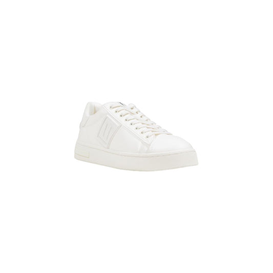 Armani Exchange White Polyester Low Top Sneakers - ClickThatClicks 