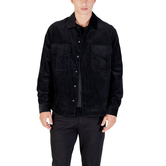 Antony Morato Black Cotton Shirt - ClickThatClicks 